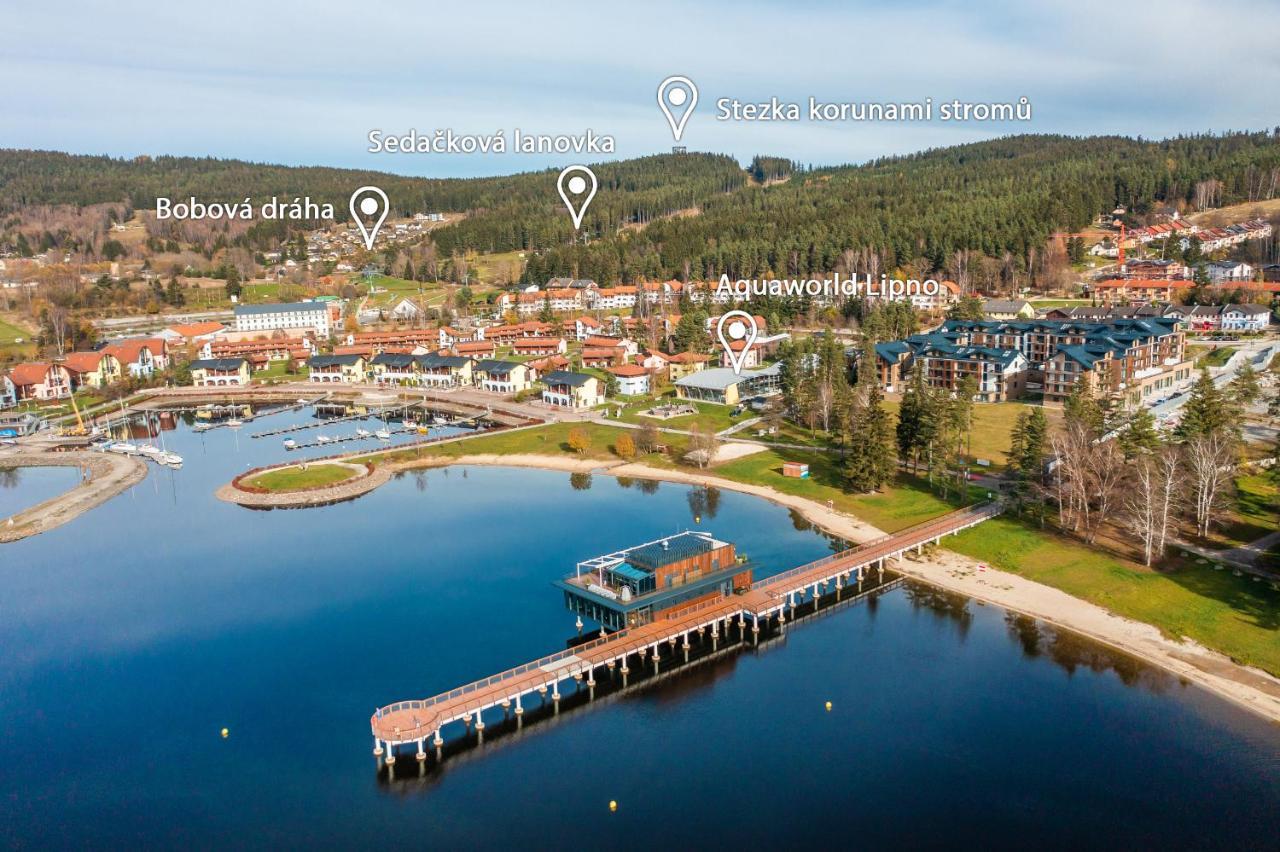 Apartament A121 Molo Lipno S Infrasaunou - Residence Koubek Lipno nad Vltavou Exterior foto